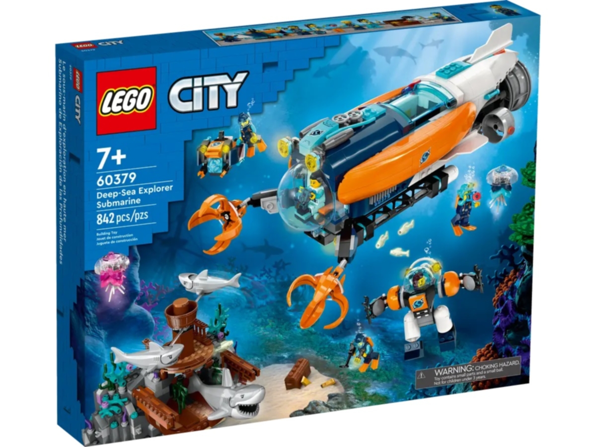 LEGO - CITY Sottomarino per esplorazioni abissali - 60379