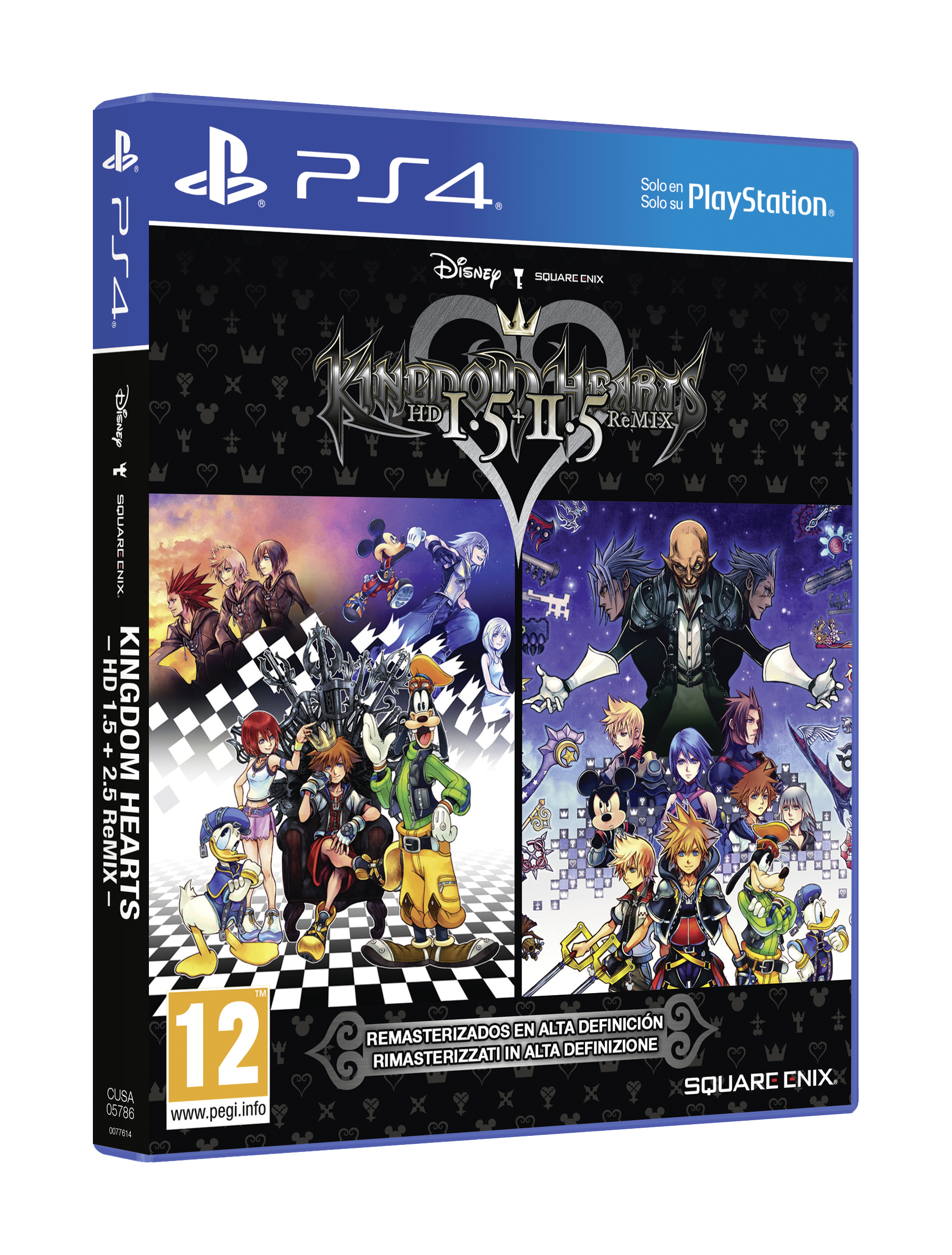 Square Enix Kingdom Hearts HD 1.5 + 2.5, PS4 Rimasterizzata