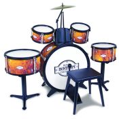 Bontempi Batteria classica 6 elementi sgabello + 2 bacchette - 514832