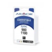 Armor B12444R1 cartuccia nero compatibile LC-980 / LC-1100