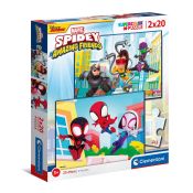 Clementoni Spidey & His Amazing Friends Puzzle 20 pz Fumetti
