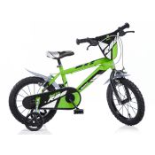 Dino Bikes Bici Bimbo 16" 5-8 anni verde