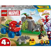 LEGO Team Spidey: salvataggio su dino-ruspa