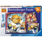 Ravensburger 12001061 Puzzle 49 pz Cartoni