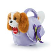 Trudi Doggy in lilac bag with butterflies