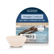 Yankee Candle Amber & Sandalwood candela di cera Rotondo
