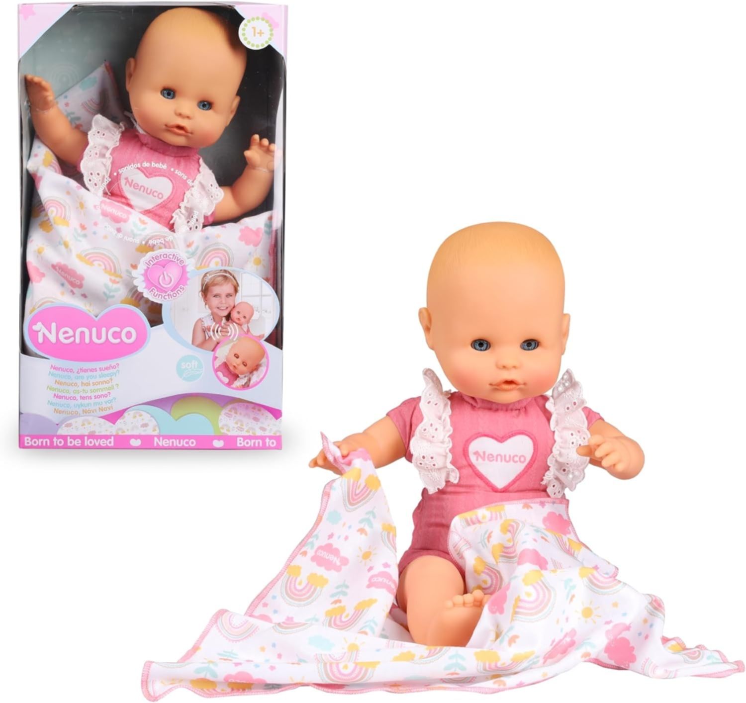 rocco bimbo bambola con lettino nenuco