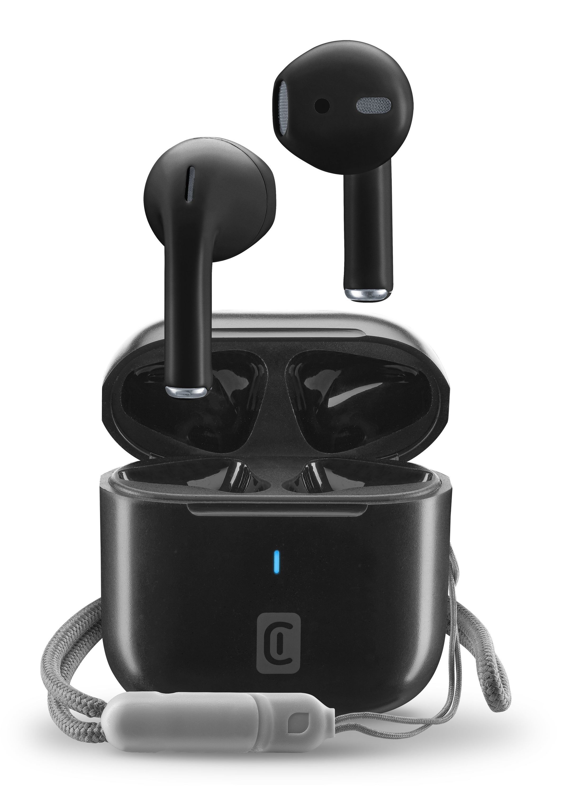 Auricolare Wireless Retrattile Celly Con Vibrazione Chiamate E Doppia Connessione | Fino A 12 Ore Di Autonomia | Clip E Cavo Antigroviglio