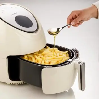 Friggitrice Ad Aria 4.5L 1500W - 8 Programmi Automatici, Silenziosa E Senza Odori
