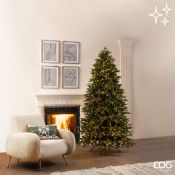 EDG Enzo De Gasperi &ndash; Albero di Natale Pino Cristallo H210 cm con 1900 MiniLED, Verde
