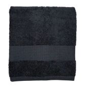 Zambaiti Asciugamano in spugna, cotone 60x110cm nero - 300000099