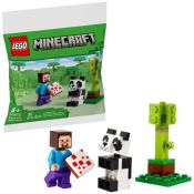 Lego Minecraft steve and baby panda - 30672