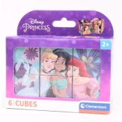 Clementoni Set cubi 6 pezzi princess disney - 40660