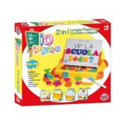 Maggio 3 srl Lavagna magnetica valigetta 56 pezzi 2 in 1 - GG-80201