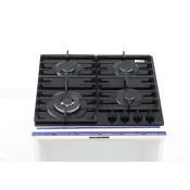 Hisense GG663BHF piano cottura Nero Da incasso 60 cm Gas 4 Fornello(i)