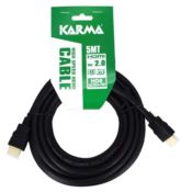 Karma HDMI5S cavo HDMI nero 2.0 4K 5mt