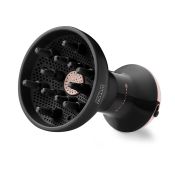 Bellissima Imetec Diffon Ion Ceramic, Diffusore ad Aria Calda per Capelli Ricci, Tecnologia Ion Ceramic, Doppio voltaggio, 700 W, 2 Combinazioni Aria/Temperatura, Asciugatura Delicata Senza Effetto Crespo, Impugnatura Ergnomica