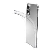 Cellularline Fine - Galaxy S25 Edge Cover in gomma morbida ultra sottile e trasparente