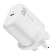 Cellularline USB-C POWER CHARGER 20W - UK Plug Caricatore da rete USB-C da 20W con presa UK