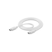 Cellularline USB-C to USB-C DATA CABLE Cavo USB-C/USB-C per ricarica e sincronizzazione dati Bianco