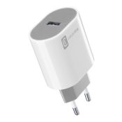 Cellularline USB Charger #Stylecolor - Universal Caricabatterie da rete 12W colorato Bianco