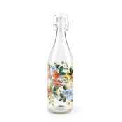 Excelsa 65217 borraccia Uso quotidiano 1000 ml Vetro Multicolore, Trasparente