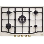 Franke Country FCH 750 CO Bianco Da incasso 75 cm Gas 5 Fornello(i)