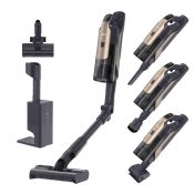 Haier HCVM5550PX 0LL Aspirapolvere elettrica Batteria Secco HEPA Senza sacchetto 0,85 L 650 W Nero, Bronzo 4 Ah