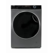 Haier SuperDrum, Lavatrice Carica Frontale 15 KG, Classe A, 1400 giri, Antracite, Inverter, Refresh, HW150BP14986ESIT