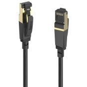 Hama 00202002 cavo di rete Nero 3 m Cat8 S/FTP (S-STP)