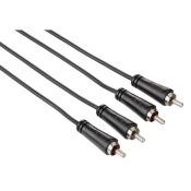 Hama Cavo 2 RCA M/2 RCA M, 3 metri, 1 stella