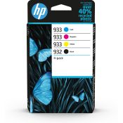 HP Confezione da 4 inchiostri originali 932/933 nero, ciano, magenta, giallo