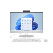 HP E0BL4EA All-in-One PC Intel® Core™ i5 i5-1335U 60,5 cm (23.8") 1920 x 1080 Pixel Touch screen 16 GB DDR4-SDRAM 512 GB SSD Windows 11 Home Wi-Fi 6 (802.11ax) Bianco