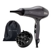 IMETEC - Asciugacapelli BELLISSIMA ULTRA SPEED - Metallic Grey + Deep Silver