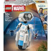 LEGO ǀ Marvel 76339 I Fantastici Quattro H.E.R.B.I.E. Action Figure di Robot Giocattolo da Collezione, Regalo per Bambini 10+