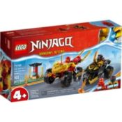 LEGO - NINJAGO Battaglia auto e moto di Kai e Ras - 71789 - Multicolore