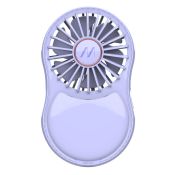 Muitomas MIRRORFANVL nebulizzatore e ventilatore portatile personale Viola