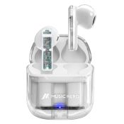 MUSIC HERO - Auricolare bluetooth MHTWSICYBTW - Bianco