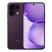 OPPO Reno16 F 5G AI Smartphone, Tripla fotocamera 50+8+50MP, Selfie 50MP, Display 6.57” 120HZ AMOLED FHD+, 6500mAh, RAM 8GB(Esp2GB/4GB/8GB)+ROM 256GB [Versione Italia], Purple Black