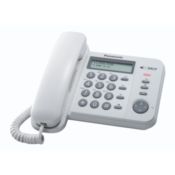 Panasonic KX-TS560EX1W telefono Identificatore di chiamata