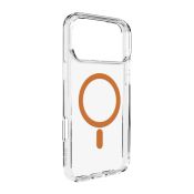 PURO PUIPC17P63LITEMORA custodia per cellulare Cover Arancione, Trasparente