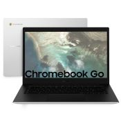 Samsung Galaxy Chromebook Go Intel&reg; Celeron&reg; N N4500 35,6 cm (14") HD 4 GB LPDDR4x-SDRAM 64 GB eMMC Wi-Fi 6 (802.11ax) ChromeOS Argento