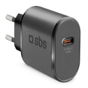 SBS - Carica batterie TETRTC15W - Nero