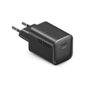 SBS - Caricatore da rete GaN con 1 porta USB-C da 65W - nero