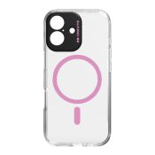 SBS CMCOVCAMTMSIP1763PK custodia per cellulare Cover Rosa, Trasparente