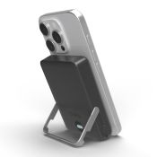SBS TEBB10000MAGSTAND batteria portatile 10000 mAh Carica wireless Nero
