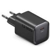 SBS TETRGAN1C45WK Caricabatterie per dispositivi mobili Universale Nero AC Ricarica rapida Interno