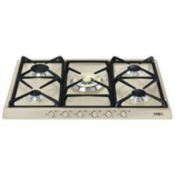 Smeg SR775PO piano cottura Crema Da incasso Gas 5 Fornello(i)