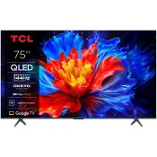 TCL P8K Serie Smart TV QLED 4K 75" 75P8K, 144Hz, audio Onkyo 2.1, Dolby Vision & Atmos, Google TV