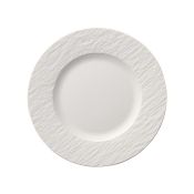 Villeroy & Boch Manufacture Rock Piatto da portata Rotondo Porcellana Bianco 6 pz
